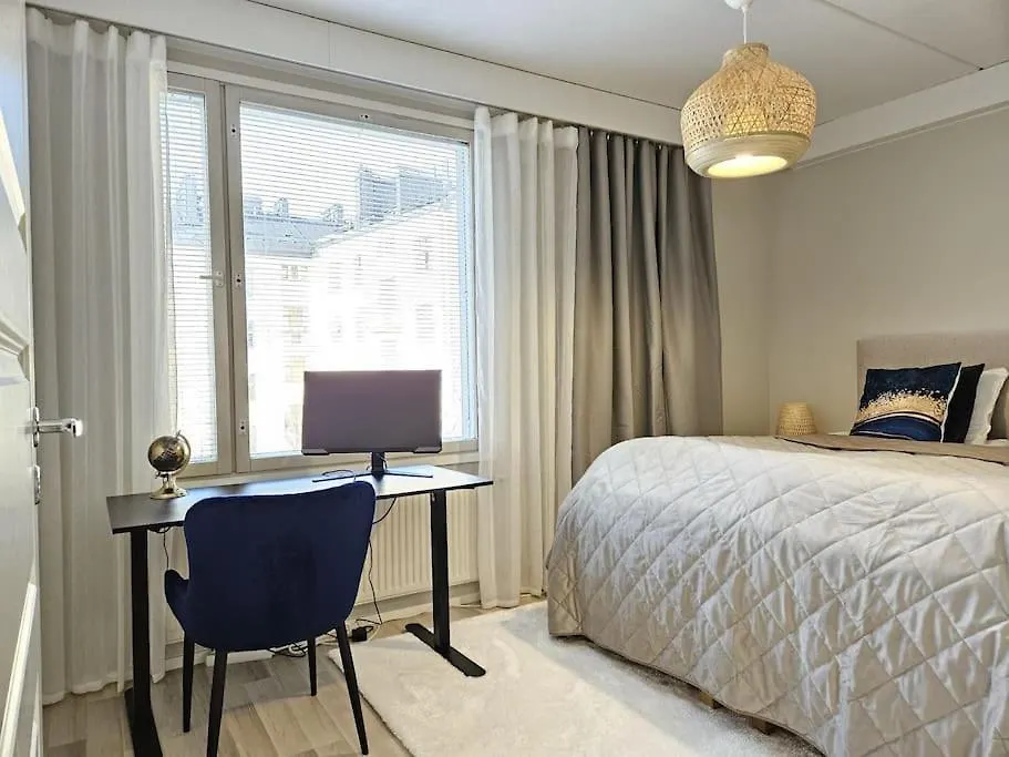 Apartment Luxcityhome 300M Metro With Glass Balcony Helsinki Finland